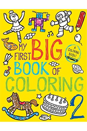 My Big Yellow Book of Colouring Kollektif