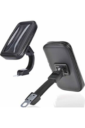 Telefon Tutacağı Motorsiklet 5-6.0 Inc Uyumlu Su Geçirmez Aynaya Montaj