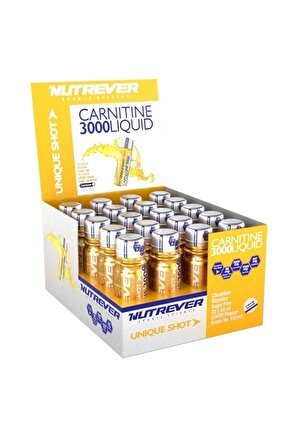 L-carnitine 3000 Mg Liquid 20 Ampul Limon Aroma