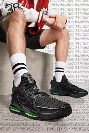 Lebron Witness 6 Air Max Unisex Basketball Shoes Black Basketbol Ayakkabısı Siyah