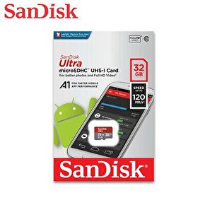 Sandisk 32GB microSDXC Ultra A1 120MBsn UHS-I C10 U1 SDSQUA4-032G-GN6MN