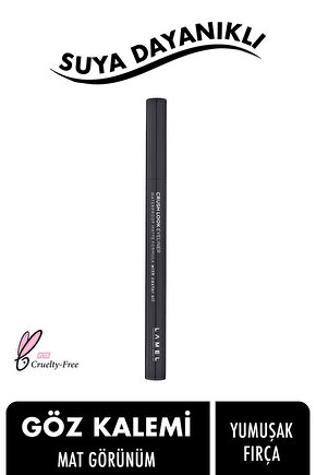 Yumuşak Fırçalı Siyah Eyeliner No 401