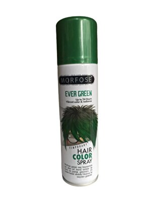 Hair Color Spray 150 ml Ever Green Saç Spreyi Yeşil Renkli Saç Spreyi