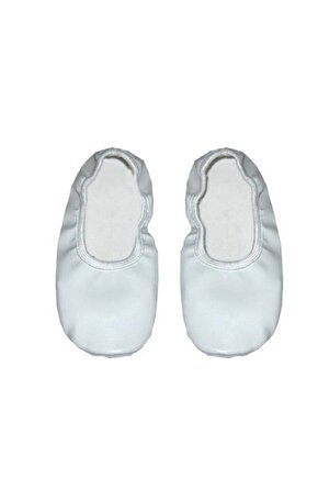 Unısex Çocuk Beyaz Pisi Pisi Ayakkabısı