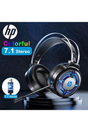 H120g Gaming Headset Kulaküstü Kulaklık 7.1 Usb Girişli Full Renkli Oyuncu Kulaklığı