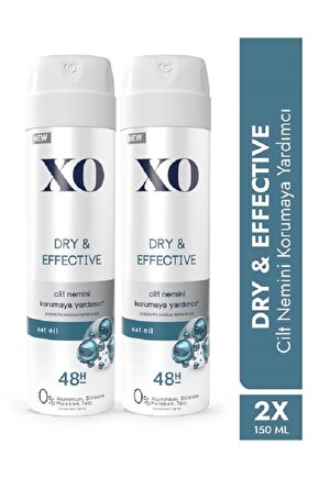 Dry&Effective Women Deo X 2 Adet
