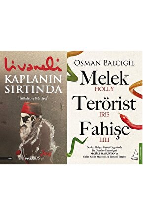 Kaplanın Sırtında + Melek Terörist Fahişe  2 Kitap Set