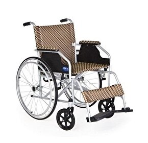 Comfort Plus Dy1868 Ekose Kumaş Tekerlekli Sandalye