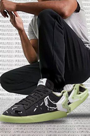 X Acronym Blazer Low Sneaker Günlük Erkek Spor Ayakkabı Siyah