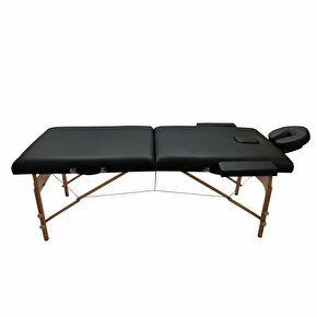 Comfort Plus Ahşap Masaj Masası İthal 201-Siyah