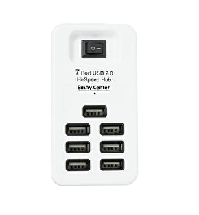 P-1602 USB 2.0 HUB 7 PORT USB Çoklayıcı Süper Hızlı