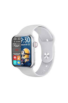 Hw16 Smart Watch Akıllı Saat Aktif Buton Beyaz