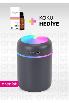 300 Ml Ultrasonik Hava Nemlendirici Buhar Makinesi Ve Aroma Difüzörü