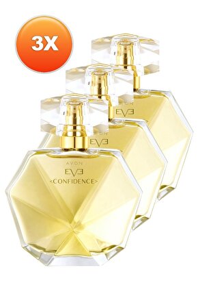 Eve Confidence Kadın Parfüm Edp 50 ml 3lü