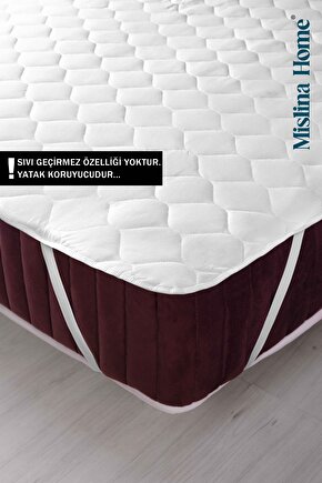 Mislina Kapitone Eko Çift Kişilik Yatak Koruyucu Ped 140x200