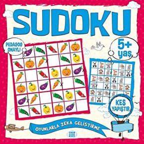 Çocuklar İçin Sudoku Kes Yapıştır (5+ Yaş) - Dokuz Yayınları Kolektif Çocuklar İçin Sudoku Kes Yapış