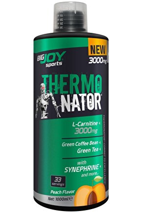 Thermonator L-carnitine 3000 Mg Şeftali Aroma 1000 ml L Karnitin