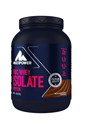 %100 Whey Isolate Protein 725 gr Çikolata