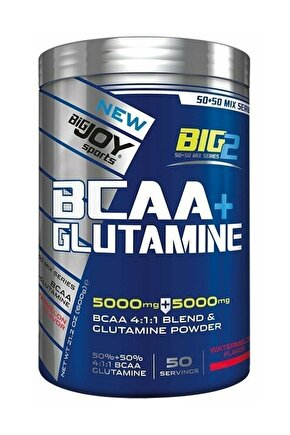 Bigjoy Big2 Bcaa Glutamine 600 gr Karpuzlu 2 Ürün Bir Arada