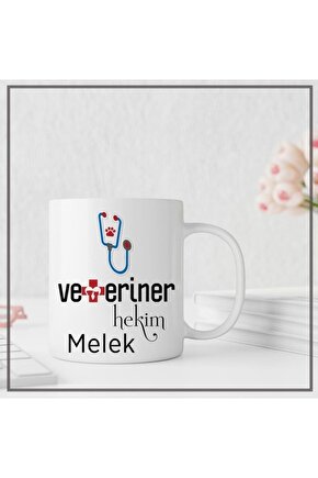 Veteriner Hekim Melek Hediye Kupa Bardak