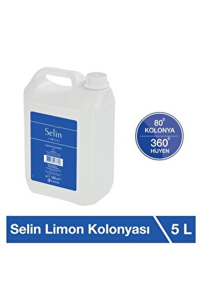 Selin Limon Kolonyası Bidon 5 Lt