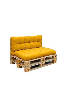 120x80 Palet Minderi Puf Yer Minderi Bahçe Minderi Balkon Minderi Bench