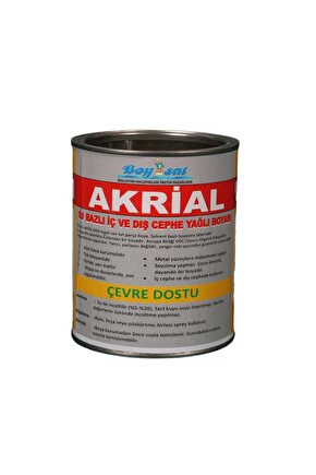 Akrial Su Bazlı İç ve Dış Cephe Yağlı Boya 2 Kg