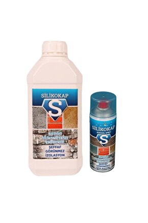 Su Yalıtım Kampanyası Silikokap Şeffaf Izolasyon 5 Lt Ve Silikokap Şeffaf Izolasyon Spreyi 400 ml