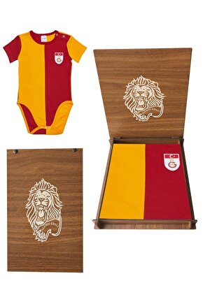 Bebek Lisanslı Metin Oktay Zıbın Hediye Aslan Ahşap Kutulu