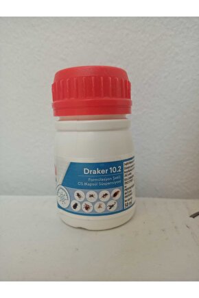 Draker 10.2 Cs Haşere Böcek Öldürücü 50 ml 2 Adet