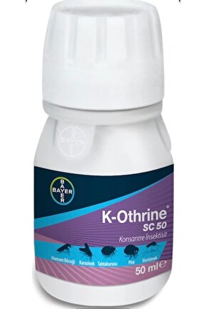 K-othrine Sc50 Kokusuz Genel Haşere Ilacı 50 ml Skt.2027