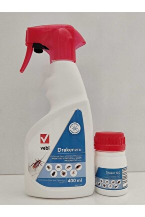 Draker 10.2 400ml + 50 Ml Draker Rtu Haşere Ilacı