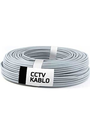 15 Metre Ahd Ve Analog Kamera Kablosu Cctv 2+1