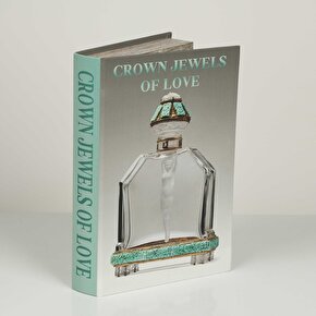 Yeşil Crown Jewels Dekoratif Kitap Kutu Ahşap 30x20cm