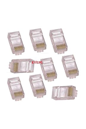 Rj45 Cat5cat6 Uç (100lük Paket) Poşetli