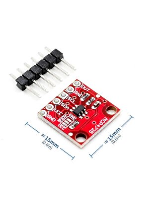 Mcp4725 I2c Dijital To Analog Çevirici Dac Modülü 12 Bit Çözünürlük Programlanabilir Kuvvetlendirici