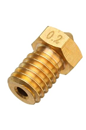 3d Yazıcı Extruder Nozzle 0.2 Mm Mk8 Creality Ender Uyumlu 1,75mm Filament