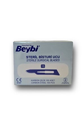 Steril Bistürü Ucu No 15 100lü