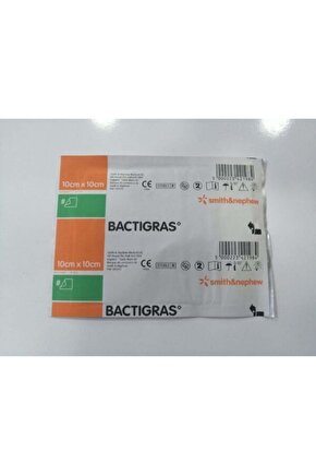 Bactigras Antiseptik Tül Gras Sargı 10cm x 10cm Adet Fiyatıdır