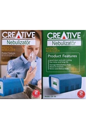 Creative CR-100 Kompresörlü Nebulizatör Cihazı