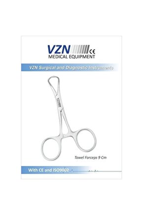 Towel Forceps 9 Cm