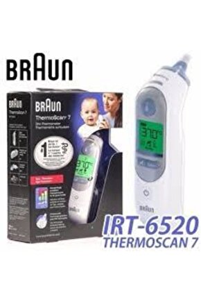 Braun 6520 İrt Thermoscan 7 Braun Kulaktan Ateş Ölçer