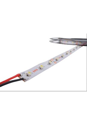 Şavk 201104 4,8 Watt Tek Çip İç Mekan Şerit Led Mavi Işık 5 Metre