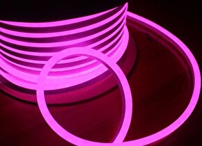 Cata CT-4455 12V DC Neon Led Hortum Pembe 50 Metre Makara