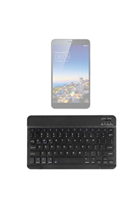 Huawei MediaPad X1 Uyumlu SwiftKey-BM 510 Siyah Kablosuz Bluetooth Tablet Klavyesi