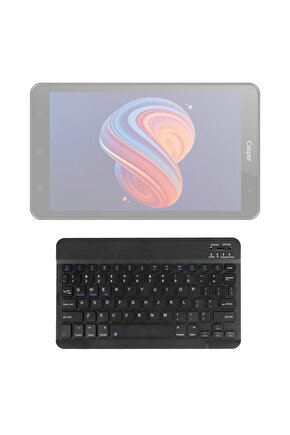 Casper VIA S48 Uyumlu SwiftKey-BM 510 Siyah Kablosuz Bluetooth Tablet Klavyesi