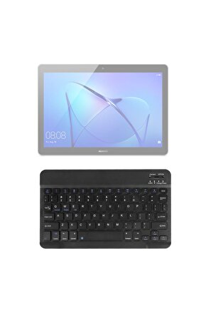 Huawei MediaPad T3 Uyumlu SwiftKey-BM 510 Siyah Kablosuz Bluetooth Tablet Klavyesi