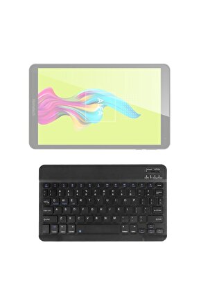 Hometech Alfa 10T Uyumlu SwiftKey-BM 510 Siyah Kablosuz Bluetooth Tablet Klavyesi