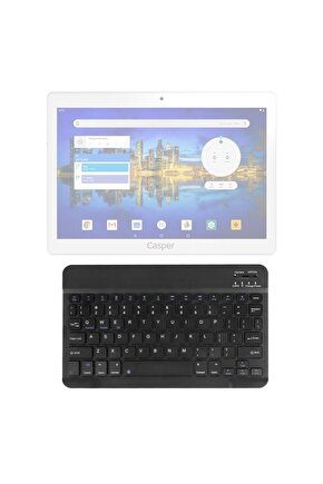 VIA S20 Uyumlu SwiftKey-BM 510 Siyah Kablosuz Bluetooth Tablet Klavyesi