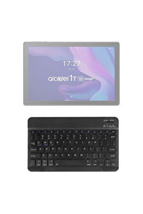 Alcatel 1T Uyumlu SwiftKey-BM 510 Siyah Kablosuz Bluetooth Tablet Klavyesi